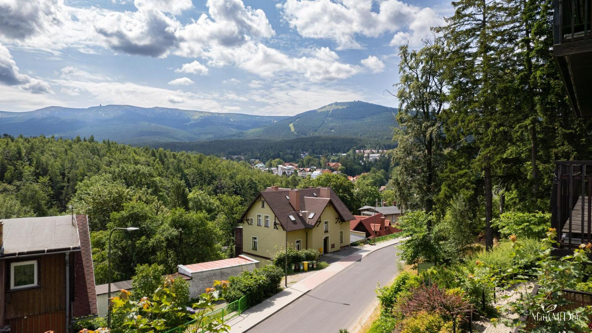 Apartament Panorama Gor - Centrum Miasta Z Widokiem Na Szrenice Шклярска-Поремба Экстерьер фото