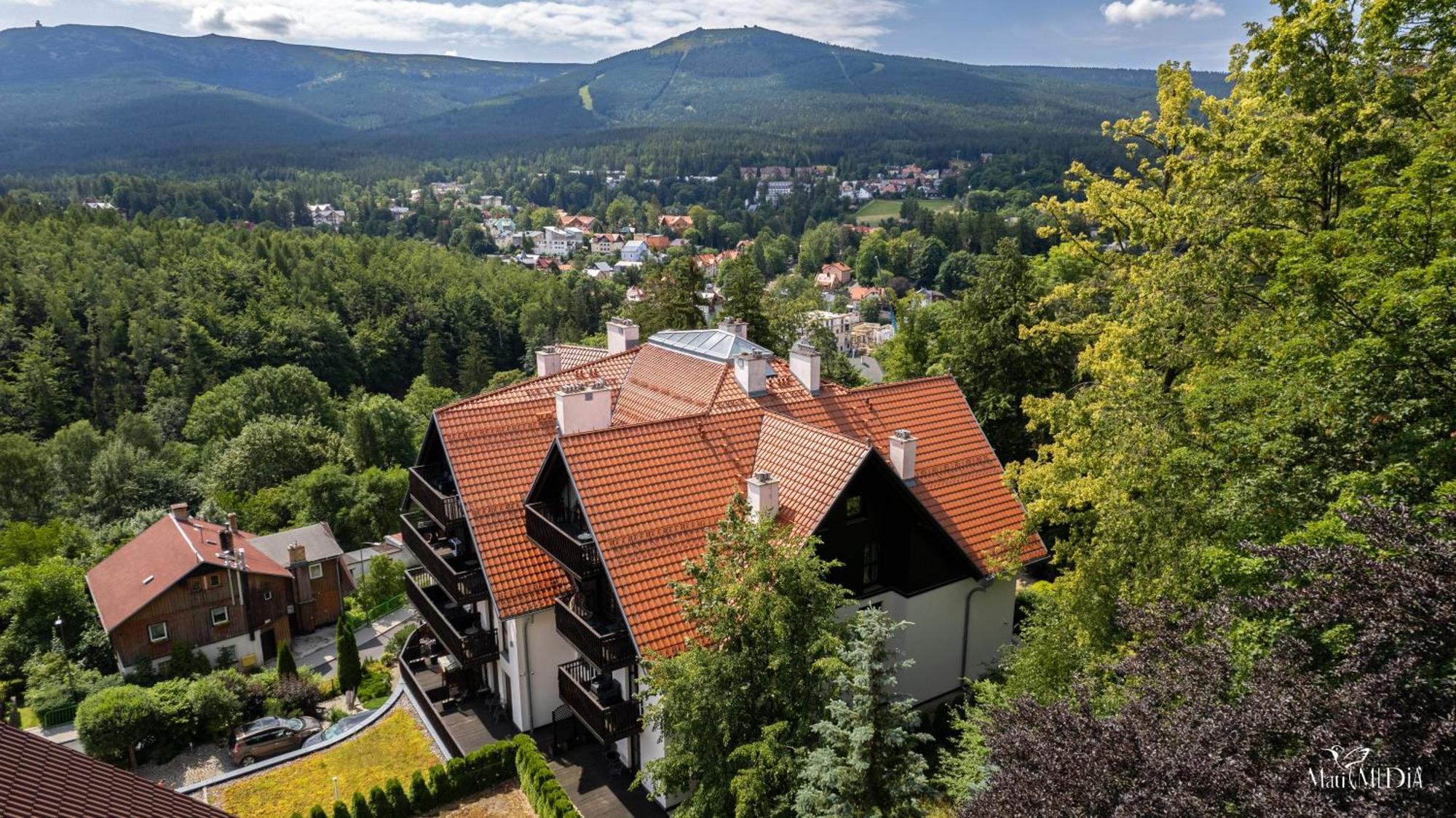 Apartament Panorama Gor - Centrum Miasta Z Widokiem Na Szrenice Шклярска-Поремба Экстерьер фото
